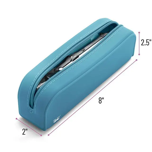 Alt view image 2 of 7 - Mr. Pen- Silicone Pencil Case, Aesthetic Pencil Bag for Women, Makeup Pouch