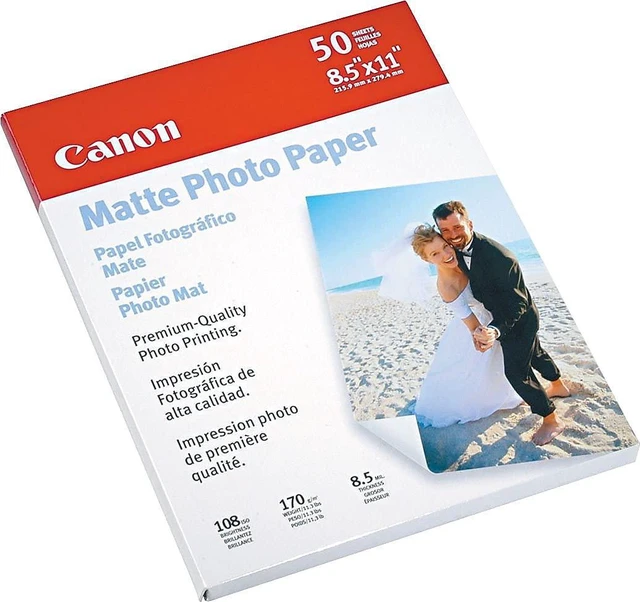 Alt view image 2 of 2 - 7981A004 Photo Paper Plus, Matte, 8-1/2 x 11 (Pack of 50 Sheets)