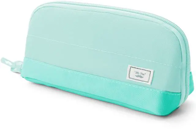 Main image of Mr. Pen- Wide-Opening Pencil Case, Triangle Design