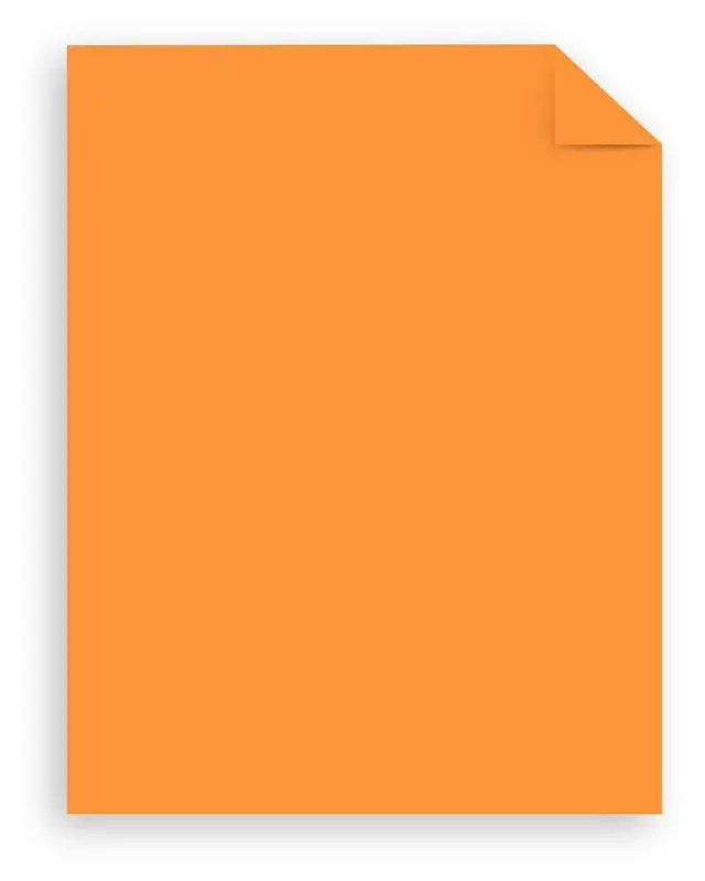 Alt view image 3 of 6 - Astrobrights Mega Collection, Colored Paper, Bright Orange, 625 Sheets, 24 lb/89 gsm, 8.5" x 11" - MORE SHEETS! (91619)