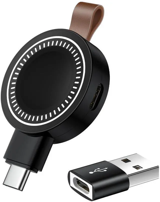 Main image of USB C Apple Watch 11/Ultra3 Charger for Car Magsafe iWatch Wireless Charger