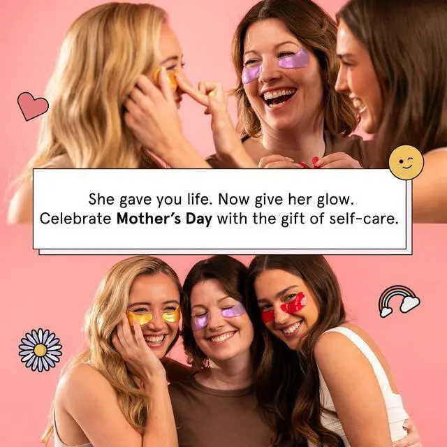Alt view image 2 of 7 - grace & stella Retinol Under Eye Patches for Puffy Eyes and Dark Circles, Restoring Gel Under Eye Masks with Hyaluronic Acid - Vegan Cruelty-Free Skincare - Gifts for Teen Girls (Purple, 6 Pairs)