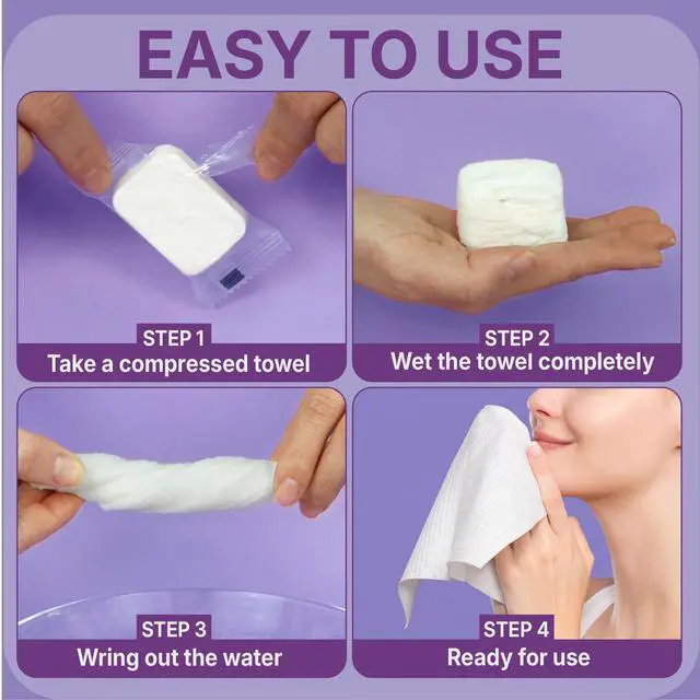 Alt view image 4 of 7 - Serenorch Large Compressed Towel Tablets, 30 Count