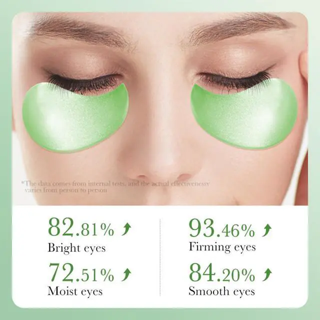 Alt view image 6 of 7 - Eakroo Under Eye Patches - 60PCS Aloe Vera Eye Patches for Puffy Eyes and Dark Circles, Eye Mask Skincare, Eye Patches for Women, Under Eye Mask, Parches Para Ojeras, Reduce Wrinkles and Fine Lines