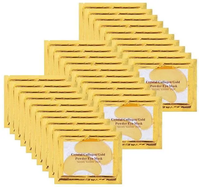 Main image of NIYET 30 Pairs Under Eye Collagen Patches, Gold Moisturizing Under Eye Mask, Under Eye Gel Pads for dark circles and puffiness