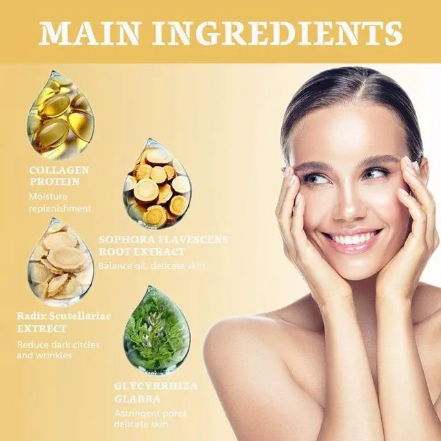 Alt view image 4 of 6 - NIYET 30 Pairs Under Eye Collagen Patches, Gold Moisturizing Under Eye Mask, Under Eye Gel Pads for dark circles and puffiness
