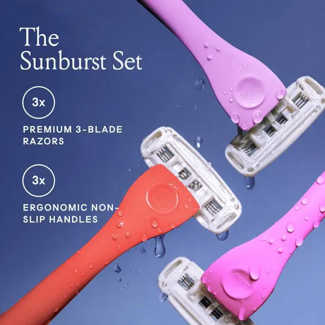 Alt view image 2 of 7 - Billie Disposable Razors for Women - The Sunburst Set
