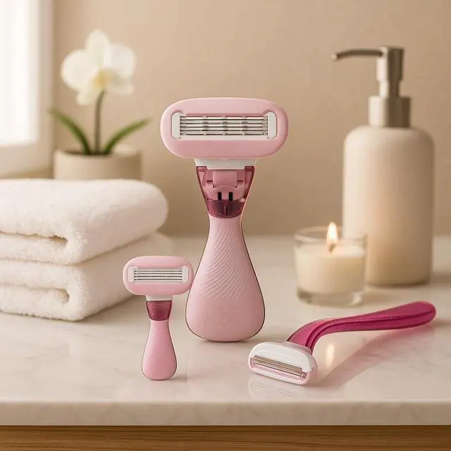 Alt view image 2 of 6 - Bikini Razors Shaver For Sensitive Skin For Women Pubic Hair Lines Women's Disposable Under Arm Razors No Irritation Trimmer