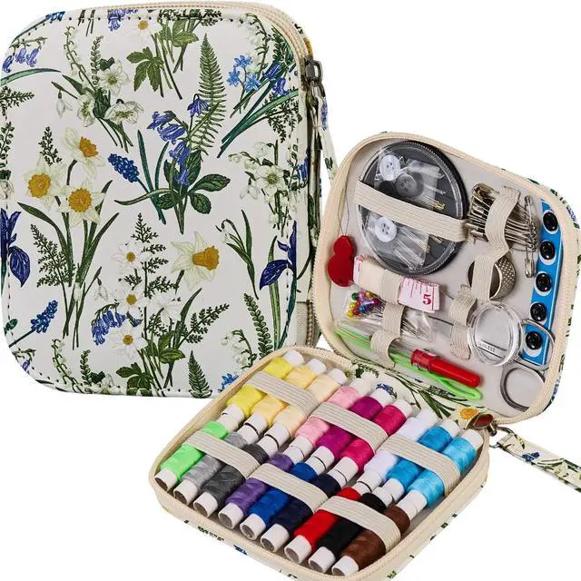Main image of Bobode Printing Sewing Kit Travel Basic Sewing Kit for Adults