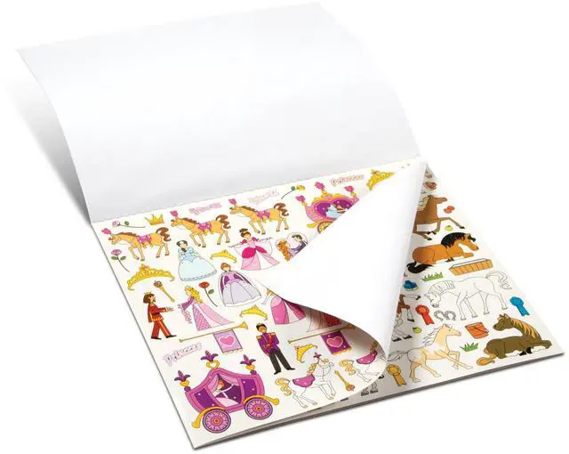 Alt view image 5 of 6 - Melissa & Doug Sticker Collection Book: Princesses, Tea Party, Animals, and More - 500+ Stickers - FSC Certified