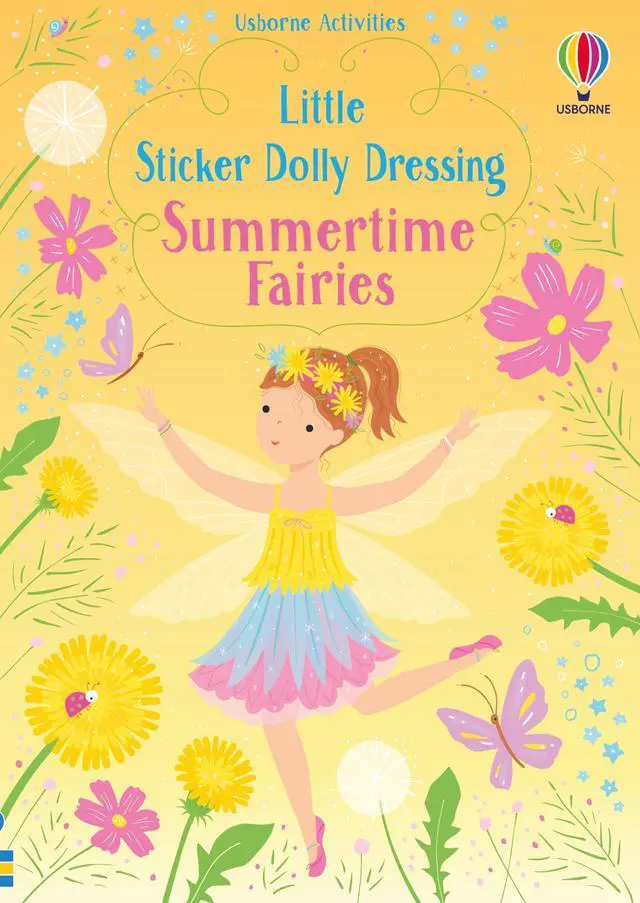 Main image of Little Sticker Dolly Dressing Summertime Fairies: An Enchanting Fairytale Sticker Activity for Kids, Featuring Summer Fairy Fashion