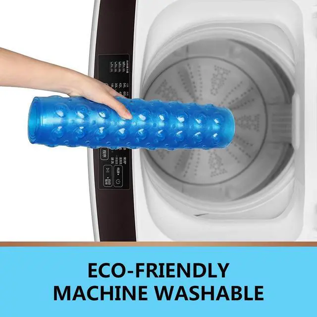 Alt view image 6 of 6 - Upgrade Baby Bath Mat Non Slip Extra Long Bathtub Mat for Kids 40 X 16 Inch - Eco Friendly Bath Tub Mat with 200 Big Suction Cups,Machine Washable Shower Mat,Blue