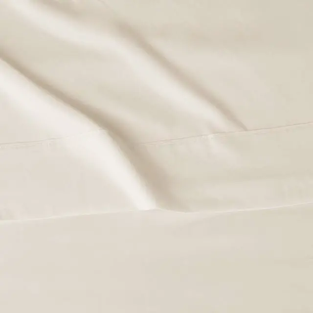 Alt view image 4 of 5 - Amazon Basics Lightweight, Wrinkle-Free, Breathable Microfiber 4-Piece Bed Sheet Set with 14-Inch Deep Pockets, Full, Beige, Solid