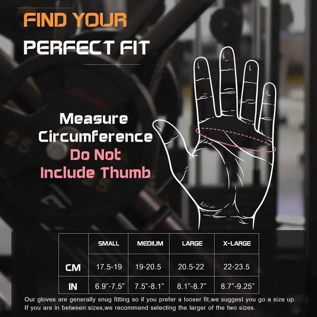 Alt view image 6 of 7 - sunnex Workout Gloves for Women - Breathable Weight Lifting Gloves with Non-Slip Silicone Padding, Fingerless Gym Gloves for Cycling, Rowing, Pull Ups & Training (4 Sizes)