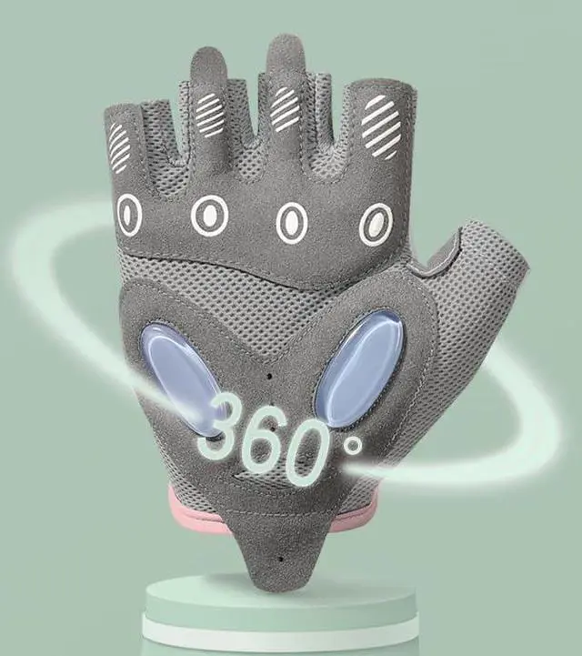 Alt view image 3 of 7 - Eohak Workout Gloves for Men & Women Full Palm Protection Breathable Exercise Gloves, Lightweight Fitness Gloves for Pull Up, Dumbbells, Cycling