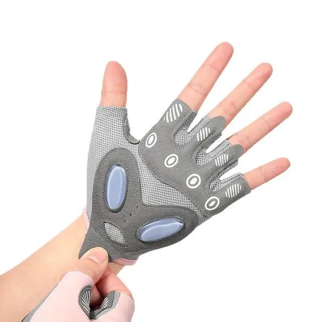 Alt view image 7 of 7 - Eohak Workout Gloves for Men & Women Full Palm Protection Breathable Exercise Gloves, Lightweight Fitness Gloves for Pull Up, Dumbbells, Cycling