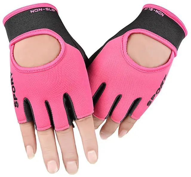 Alt view image 2 of 7 - XuoAz Workout Gloves for Women Men, Lightweight Fingerness Gym Gloves, Anti Slip Exercise Gloves for Gym Weight Lifting Cycling