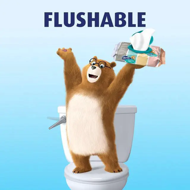 Alt view image 4 of 7 - Charmin Flushable Wipes, 40 count per pack