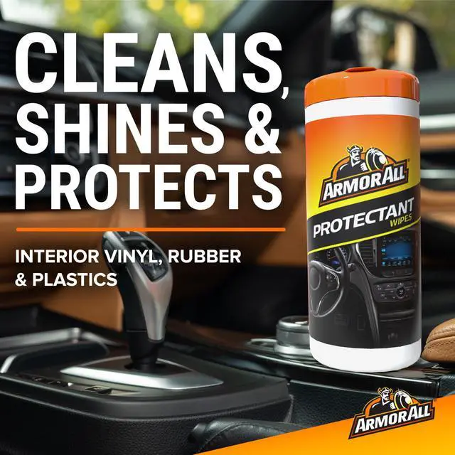 Alt view image 4 of 6 - Car Interior Value Pack, 90 Count, Includes Auto Glass Cleaner, Cleaning Wipes and Protectant Wipes