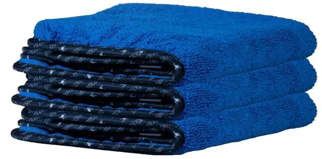 Main image of Chemical Guys Professional Grade Premium Microfiber Towels for Cars, Blue, 16" x 16", Ultra-Soft and Scratch-Free Car Detailing Cloths for Trucks, Motorcycles, and More - 3 Pack