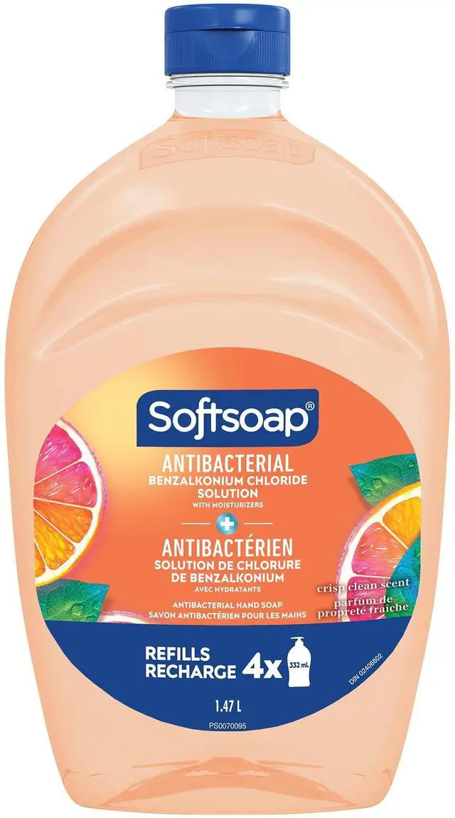 Main image of Softsoap Antibacterial Refill 50oz Crisp Clean Scent