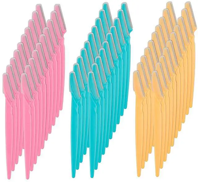 Main image of Eyebrow Razor 62 Pcs Multipurpose Exfoliating Dermaplaning Tool Trimming and Shaving Grooming for Face and Eyebrow Shaper for Women and Man Mooerca