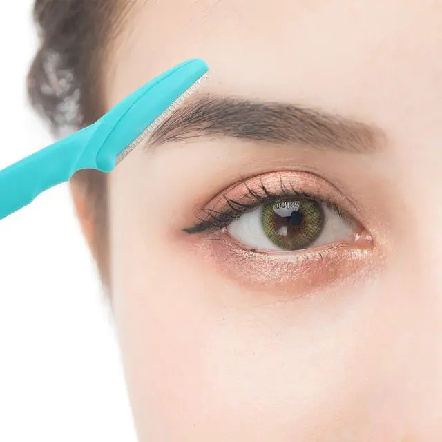 Alt view image 5 of 7 - Eyebrow Razor 62 Pcs Multipurpose Exfoliating Dermaplaning Tool Trimming and Shaving Grooming for Face and Eyebrow Shaper for Women and Man Mooerca