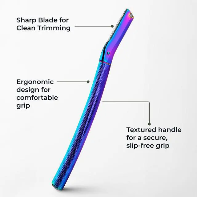 Alt view image 6 of 7 - ZOMCHI Eyebrow Razor for Women & Men, Precision Cover, Rainbow