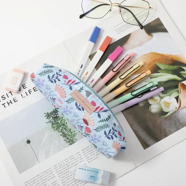 Alt view image 6 of 7 - Mr. Pen- Cute Pencil Case Pouch, Multipurpose Canvas Bible Pencil Pouch