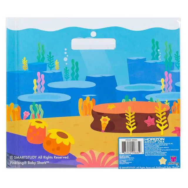 Alt view image 6 of 6 - Baby Shark Sticker Play Set - 100 Reusable Puffy Stickers Baby Shark Sticker Bundle for Kids Ages 3 and Up