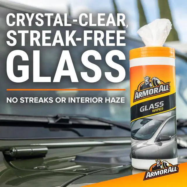 Alt view image 2 of 6 - Armor All Car Cleaning Kit, Glass Wipes, Protectant, Wash & Wax, Tire Foam