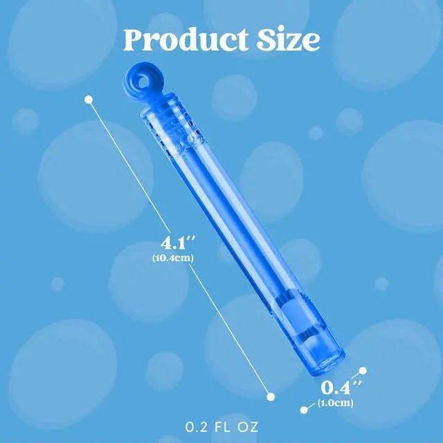 Alt view image 2 of 6 - JOYIN 32 Pack Mini Bubble Wands, 8 Colors Circle Party Favors for Kids, Goodie Bag Stuffers, Treasure Box Toys, Classroom Prizes for Boys Girls