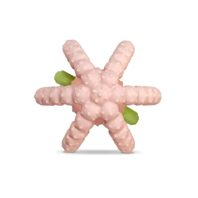 Alt view image 4 of 7 - RaZbaby Bites Silicone Baby Teething Toy Sensory Toy with Textured BerryBumps for Teething Relief, Easy-to-Hold Fruit Shape, BPA-Free, Soothes Front & Back Teeth Gift for Babies, 3 Months+, Pink