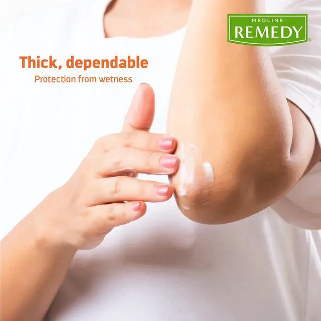 Alt view image 6 of 7 - Medline Remedy Essentials Zinc Oxide Skin Protectant Paste (4 oz Tube), Unscented, Barrier, Incontinence Cream, Diaper Rash, Adults, Elderly, Hypoallergenic, Paraben Free