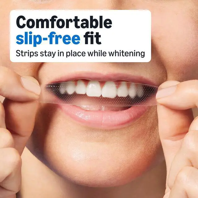Alt view image 6 of 7 - 10 Day Teeth Whitening Strips Kit, 10 Treatments, 1-Pack, Packaging May Vary
