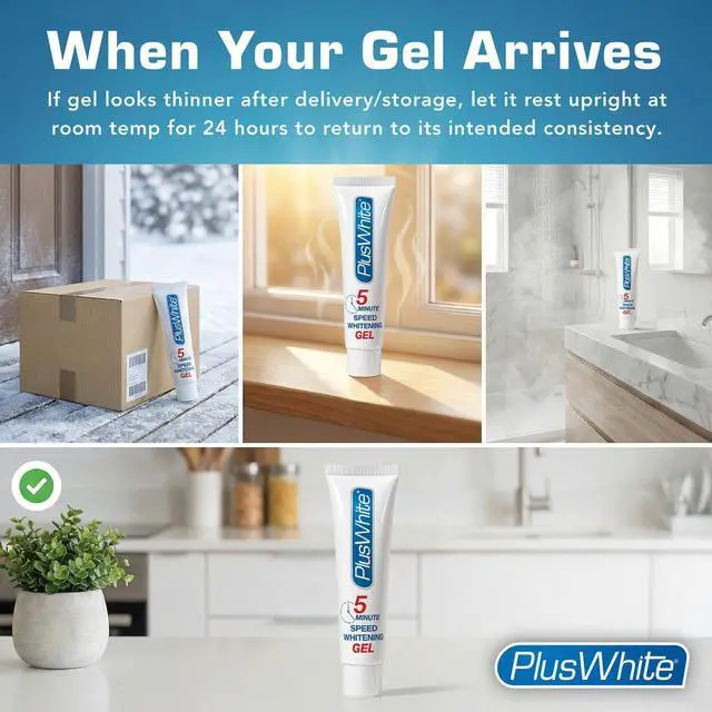 Alt view image 3 of 7 - Plus White Speed Whitening Gel - Works in 5 Minutes - Professional Teeth Whitening w/Dentist Approved Ingredient (2 oz)