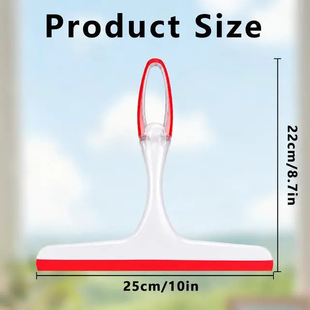 Alt view image 2 of 7 - Shower Squeegee for Glass Doors, 3pcs Bathroom Squeegee for Shower Cleaner Squeegee, Window Cleaning Squeegee Glass Shower Door for Car Window Wiper Mirror Windshield