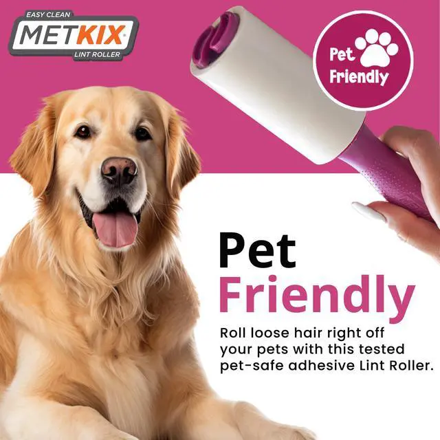 Alt view image 5 of 7 - Metkix Lint Rollers for Pet Hair Extra Sticky, Special Cover Design, Pet Hair Remover, 400 Sheets