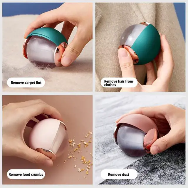 Alt view image 3 of 6 - Washable Reusable Gel Lint Roller for Pet Hair, Tecogue Portable Dog Cat Pet Hair Remover for Clothes, Laundries, Sticky Cleaner, Dust Fuzz Fur for Travel Household (Maroon)