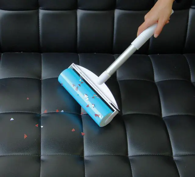 Alt view image 4 of 7 - Large Reusable Lint Roller Dog Cat Hair Remover 8 Inches