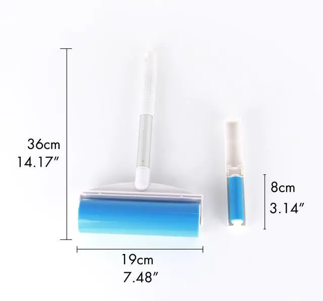 Alt view image 5 of 7 - Large Reusable Lint Roller Dog Cat Hair Remover 8 Inches