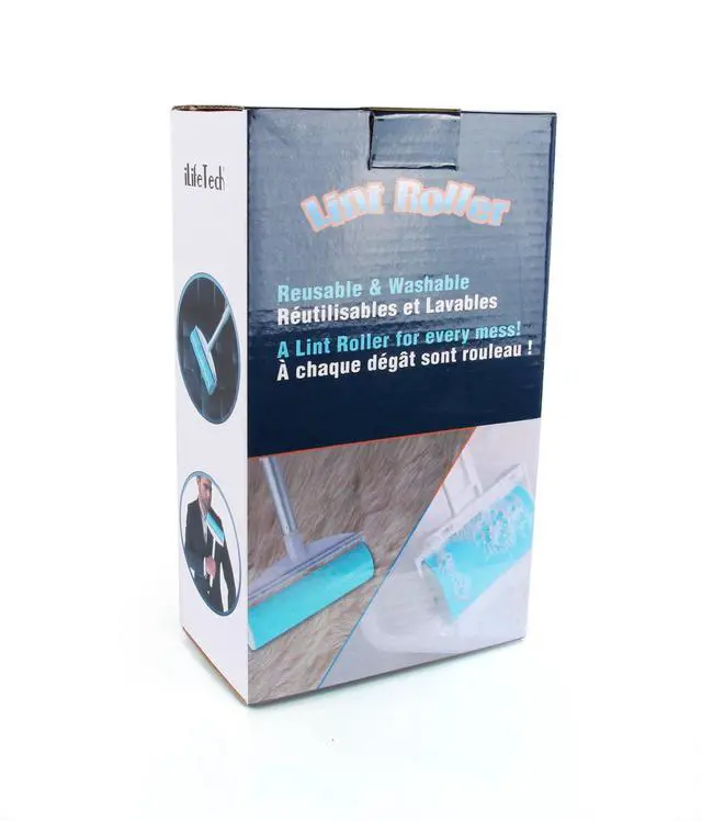 Alt view image 7 of 7 - Large Reusable Lint Roller Dog Cat Hair Remover 8 Inches