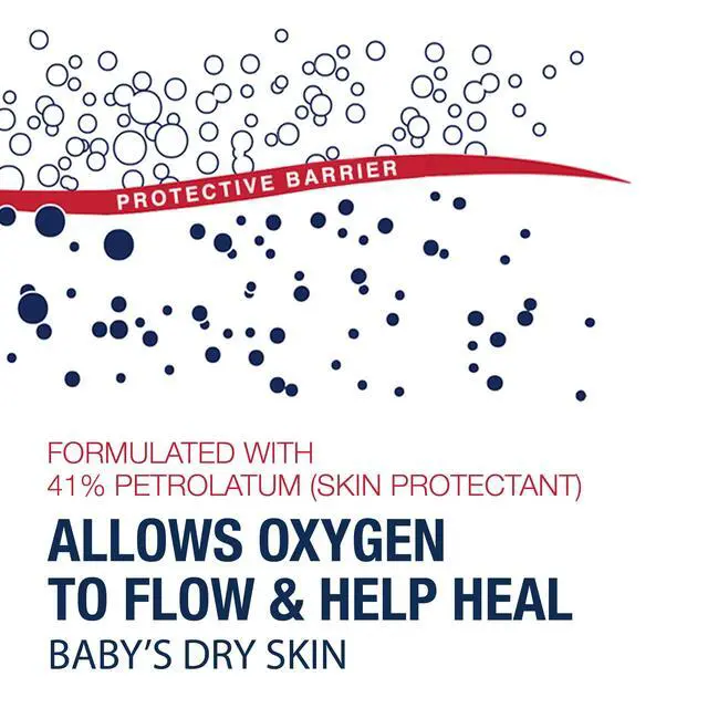 Alt view image 5 of 7 - Aquaphor Baby Healing Ointment Advanced Therapy Skin Protectant, Dry Skin and Diaper Rash Ointment, 7 Oz Tube