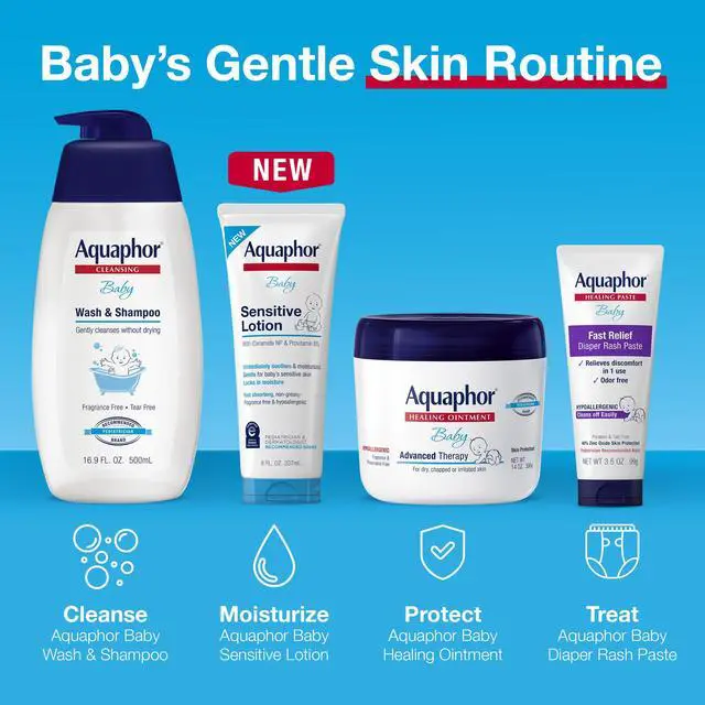 Alt view image 5 of 7 - Aquaphor Baby Diaper Rash Paste - For Serious Diaper Rash and Flare-ups - 3.5 Oz. Tube