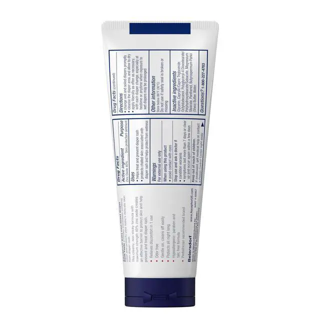 Alt view image 7 of 7 - Aquaphor Baby Diaper Rash Paste - For Serious Diaper Rash and Flare-ups - 3.5 Oz. Tube