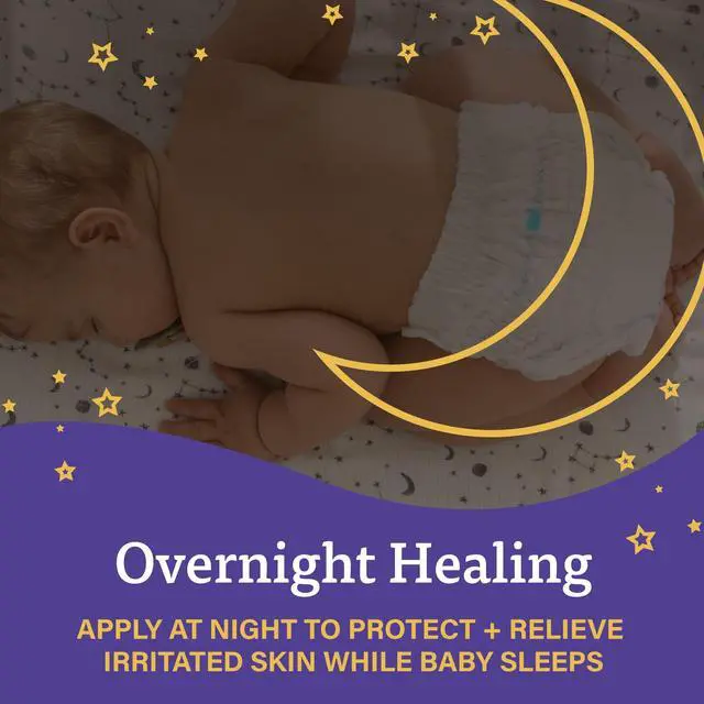 Alt view image 4 of 6 - A+D Overnight Healing Diaper Rash Ointment, with Vitamins, Lavender, 3.6 Oz