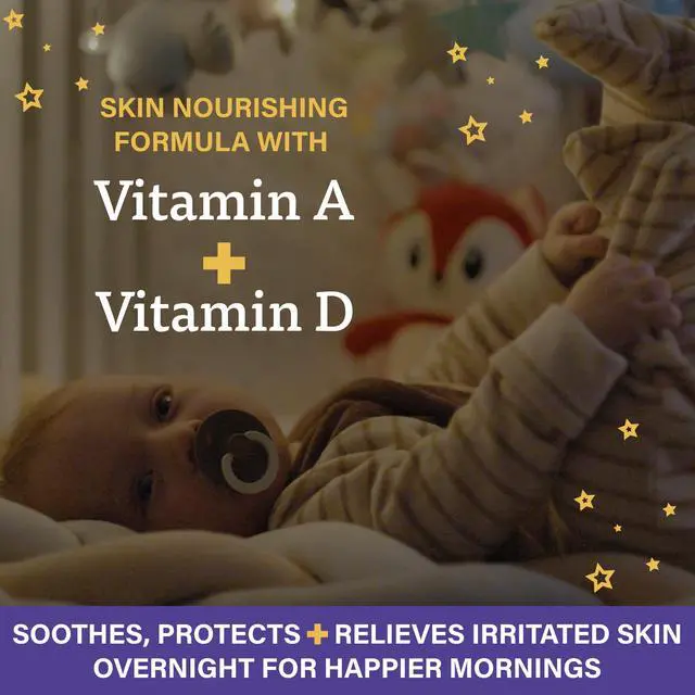 Alt view image 2 of 6 - A+D Overnight Healing Diaper Rash Ointment, with Vitamins, Lavender, 3.6 Oz