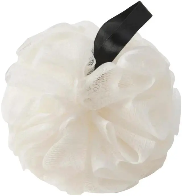 Main image of Loofah Sponges for Shower,Exfoliating Cleaning Bath Loofa Body Scrubber Balls for Women Men Washing(1 pcs,White)