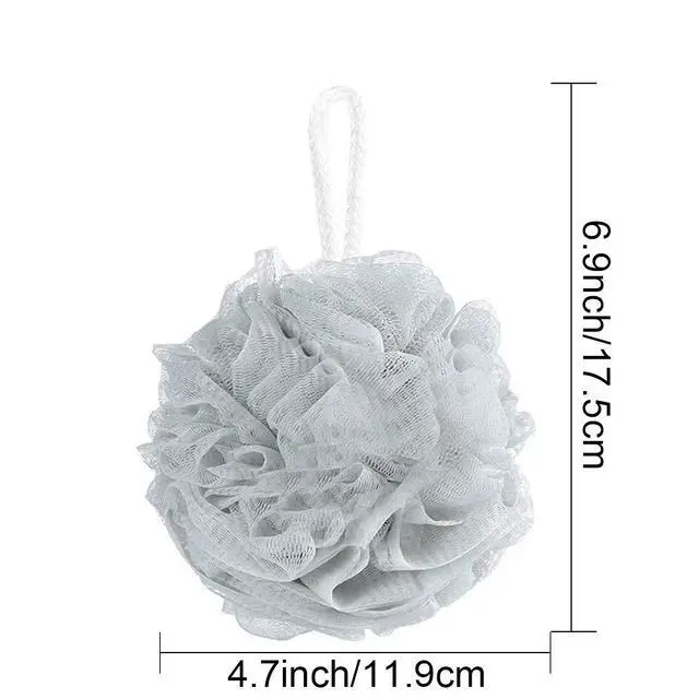 Alt view image 2 of 7 - 10 Pack of Bath Loofah Shower,Small Size Sponge Pouf Body Scrubber Exfoliator Scrubber Ball,Mesh Bath and Shower Sponge for Kids Women Men Body Wash Bathroom