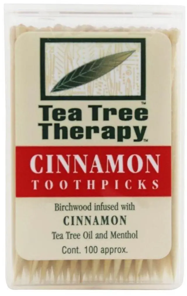 Main image of Tea Tree Therapy Cinnamon Toothpicks (1x100 CT)
